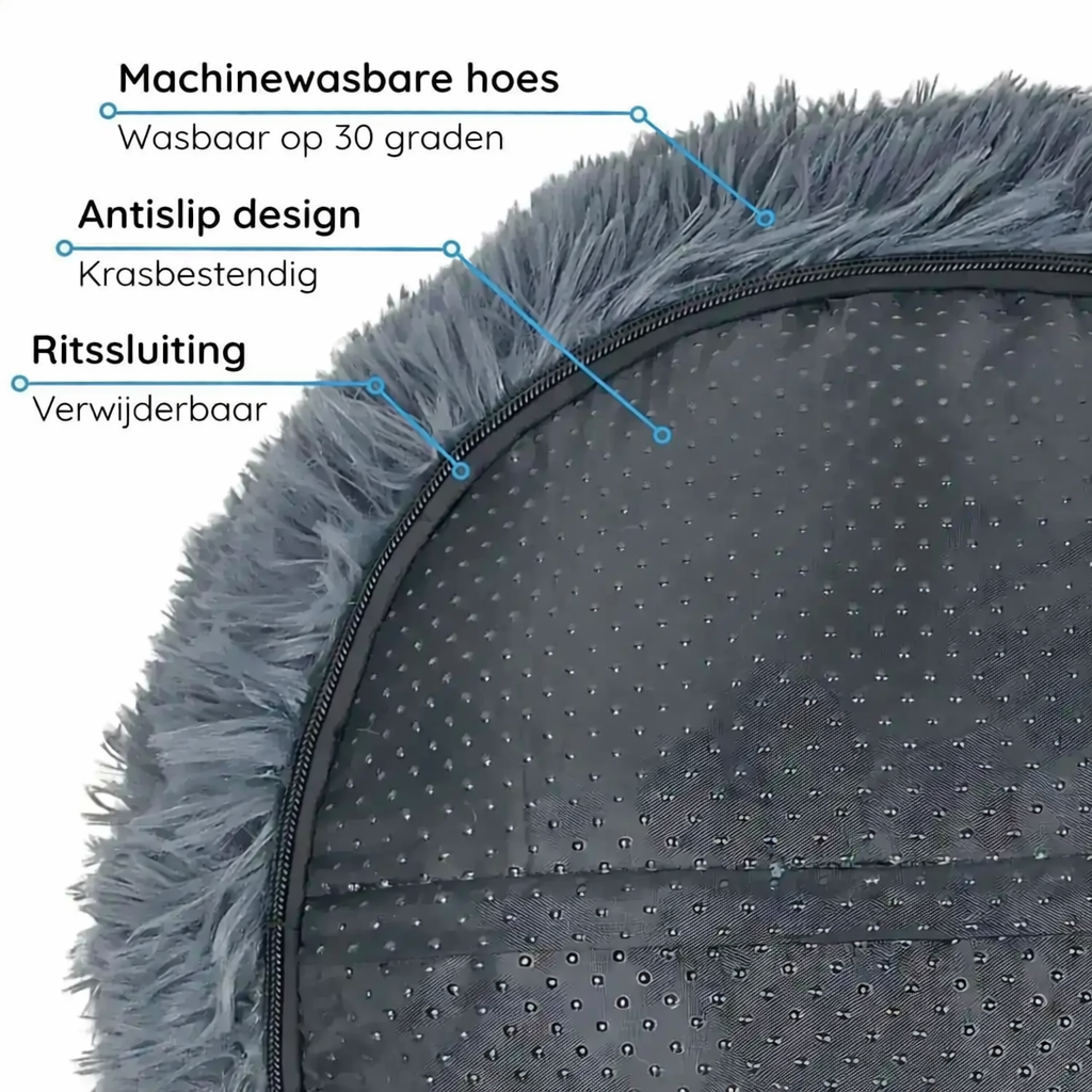 MrFluffyFriend® – Het beste anti-angst hondenbed