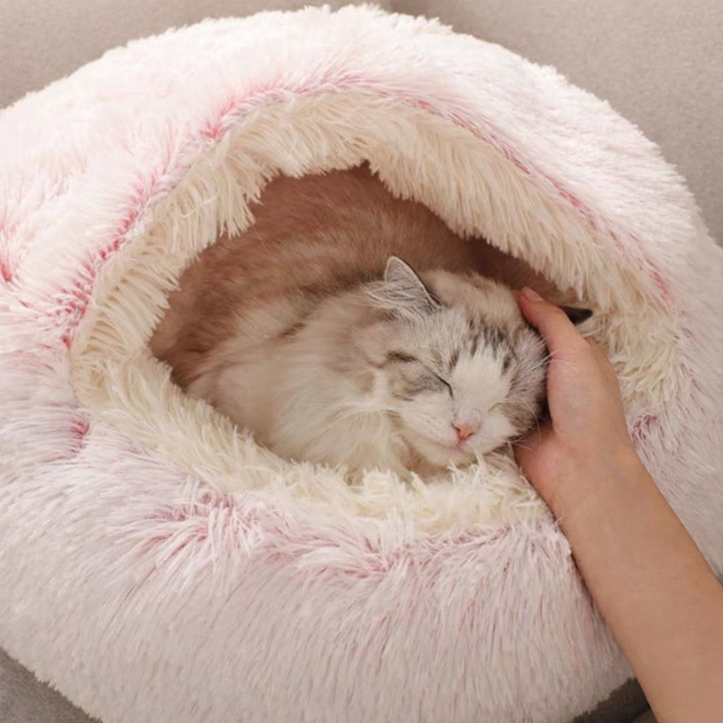 Luxe Kalmerend Slaapnest - Voor Katten & Kleine Honden