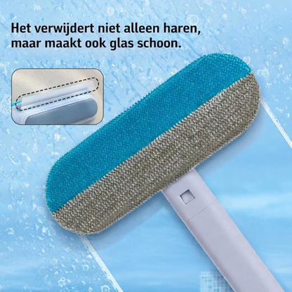 Cleaner Pro° EasyClean: 3-in-1 eenvoudig hulpmiddel voor dierenhaarverwijdering en reiniging