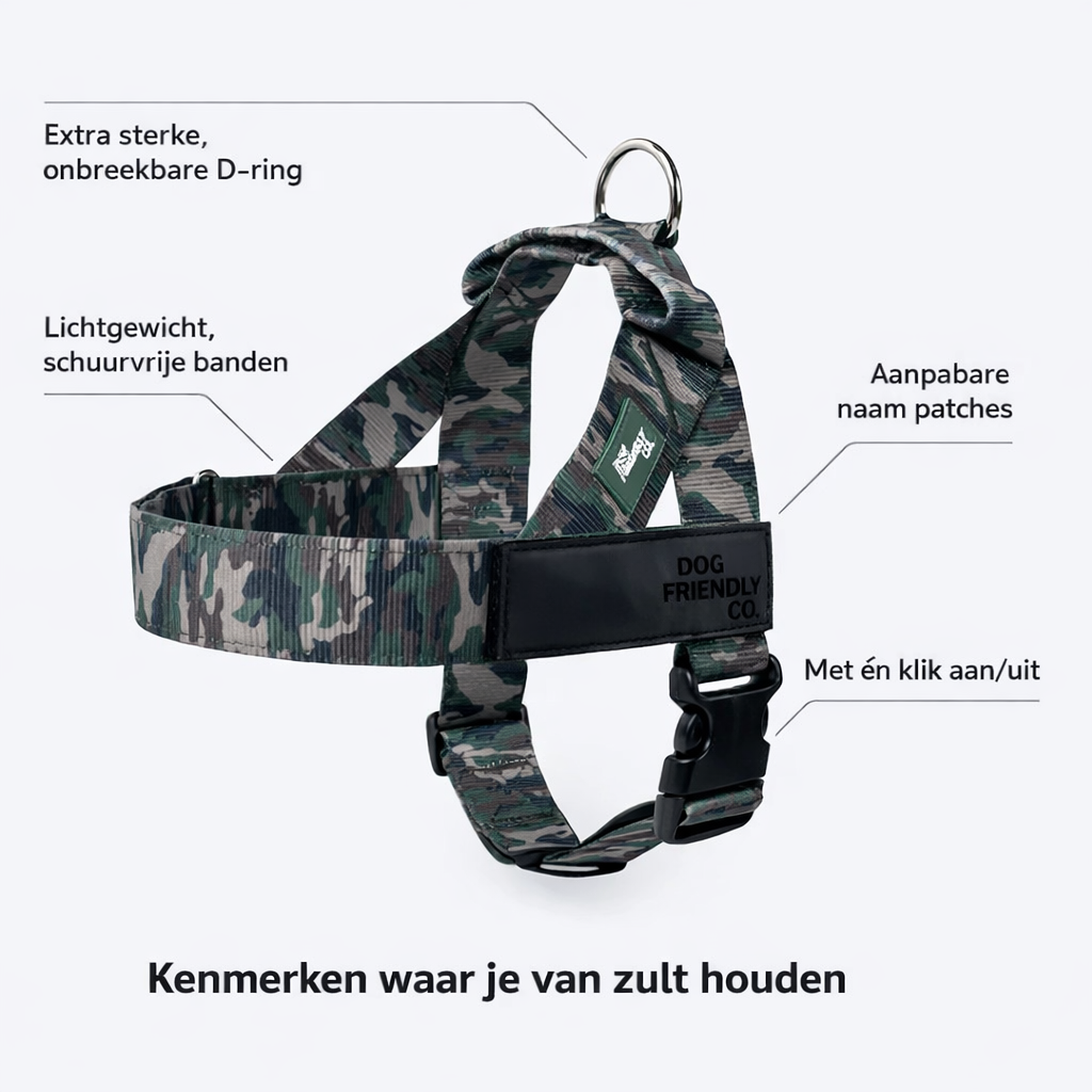 DierComfort™ – Het Gepersonaliseerde Hondentuigje