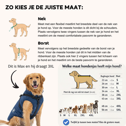 DierComfort™ FluffyFit | Bescherm je hond tegen de koude herfst & winterdagen!