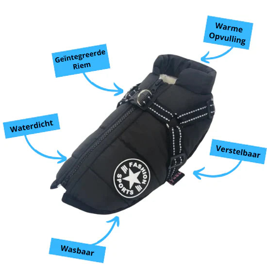 DierComfort™ FluffyFit | Bescherm je hond tegen de koude herfst & winterdagen!