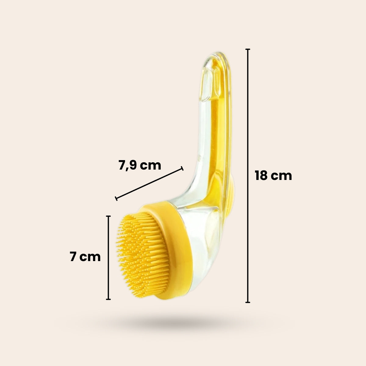 SoapyBrush - 2-in-1 Shampoo & Wasborstel voor Huisdieren