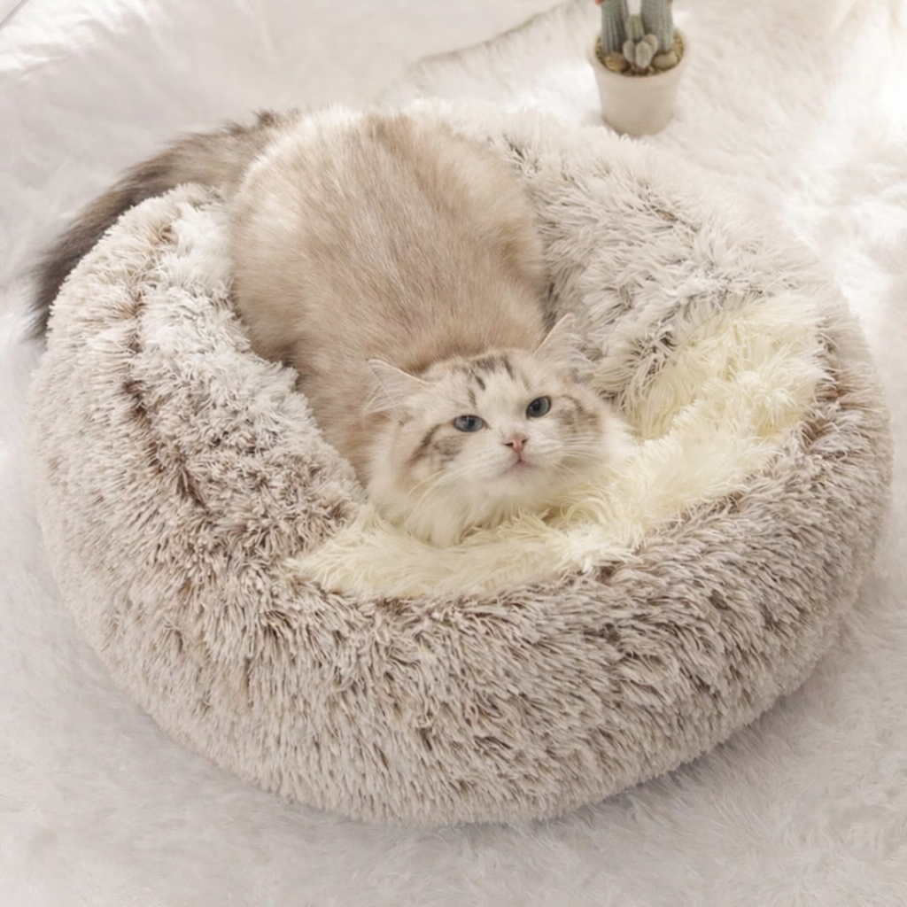 Luxe Kalmerend Slaapnest - Voor Katten & Kleine Honden