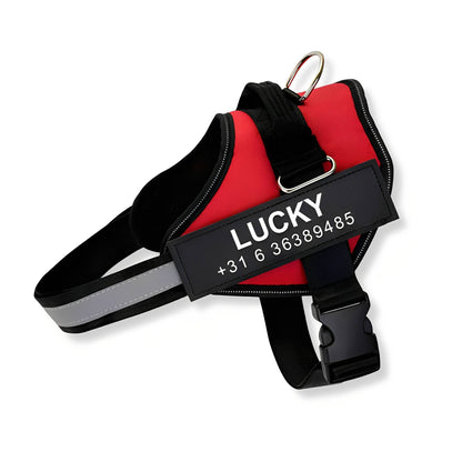 DierComfort™ – Het Gepersonaliseerde No-Pull Veiligheidstuig voor Honden