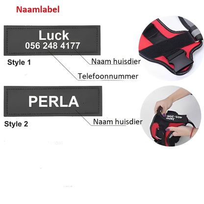 DierComfort™ – Het Gepersonaliseerde No-Pull Veiligheidstuig voor Honden